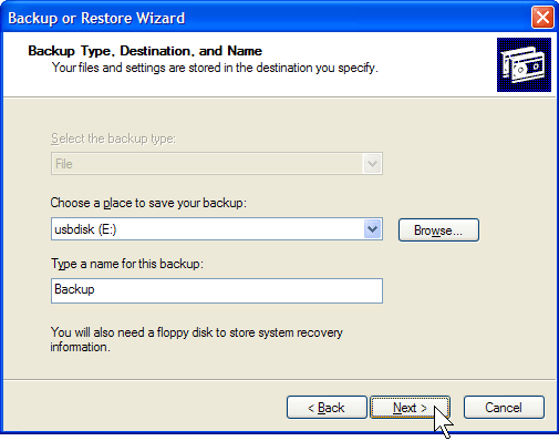Windows BKF File Reader